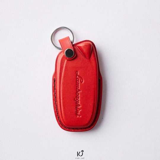 Lamborghini Leather Car Key Case