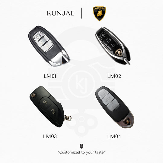 Lamborghini Leather Car Key Case