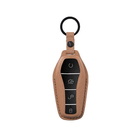 BYD Leather Car Key Case