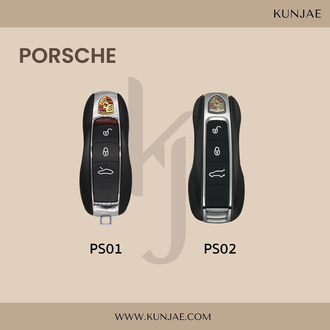 Porsche Leather Car Key Case