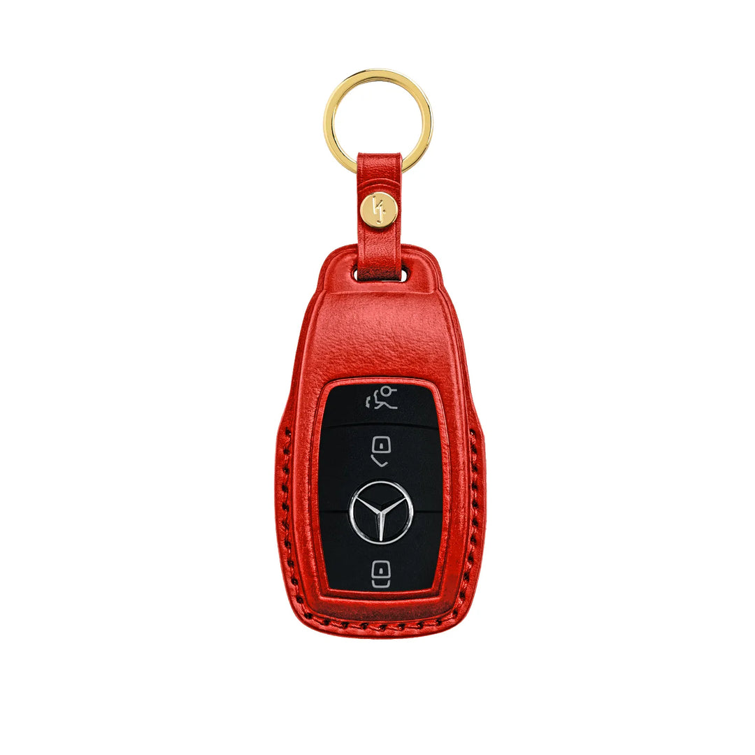 Mercedes Benz Leather Car Key Case