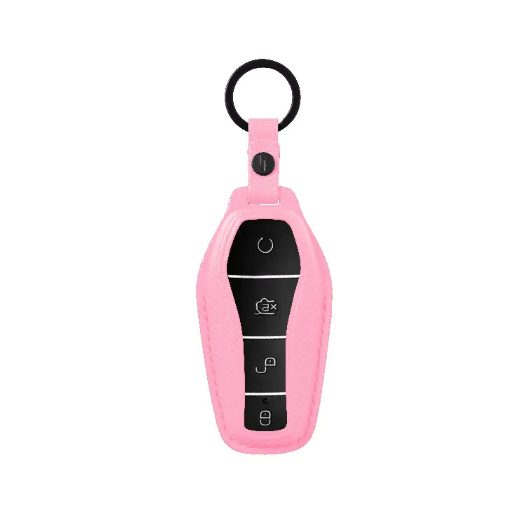 BYD Leather Car Key Case