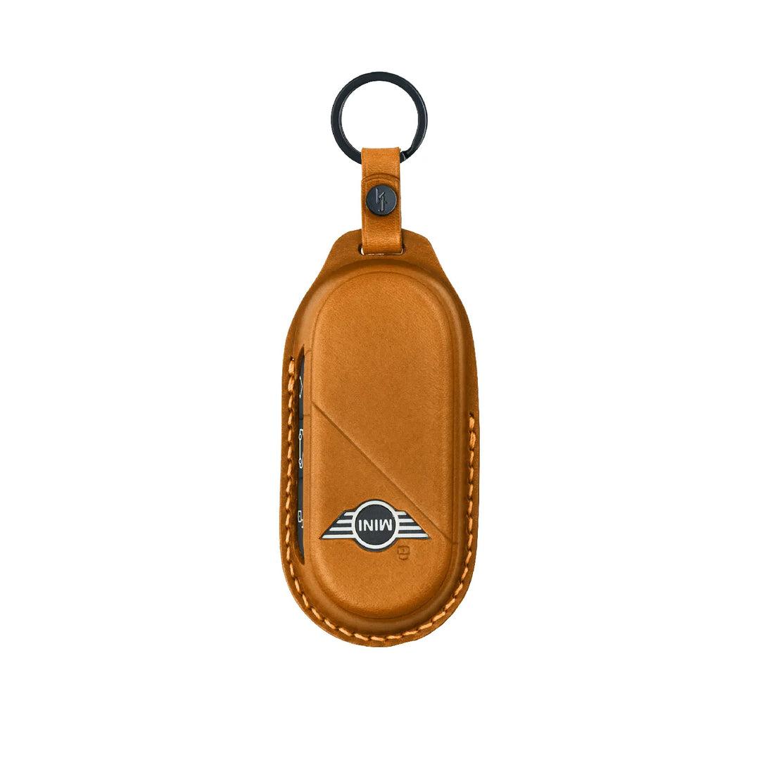 Mini Cooper Leather Car Key Case