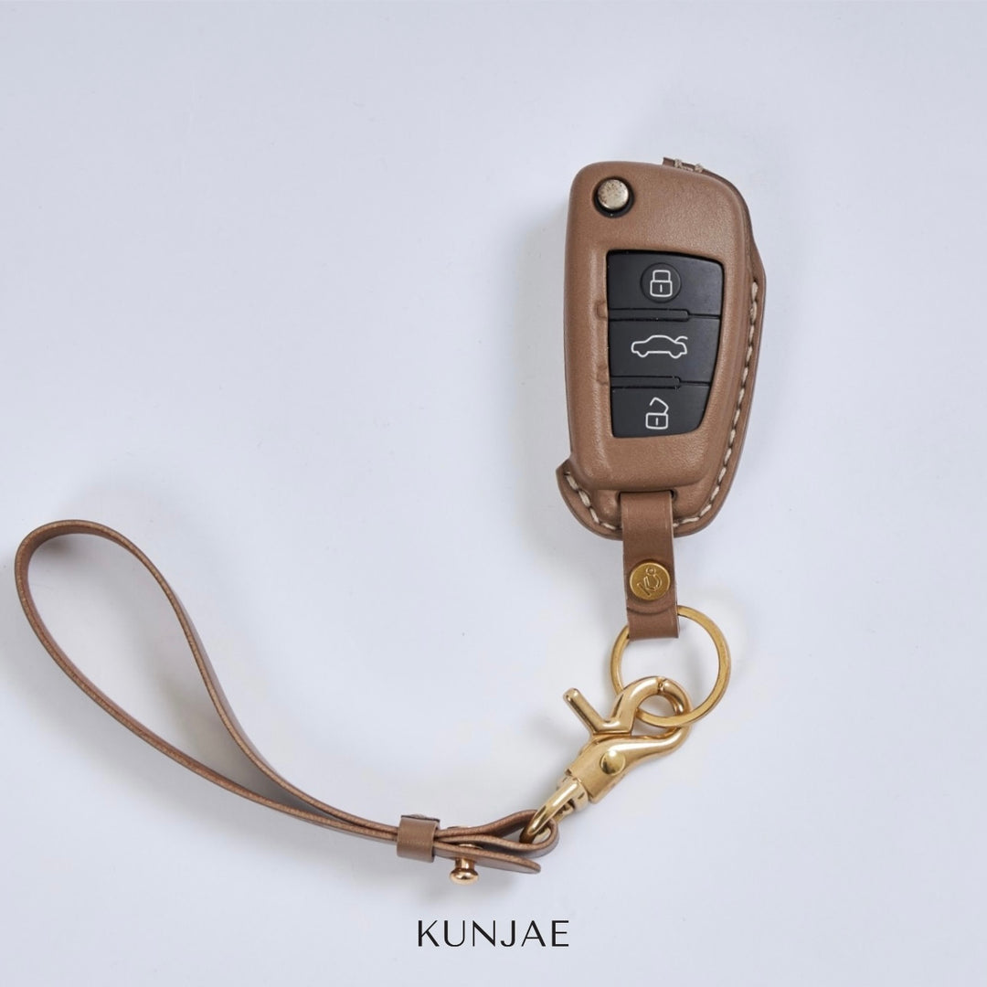 Audi Leather Car Key Case