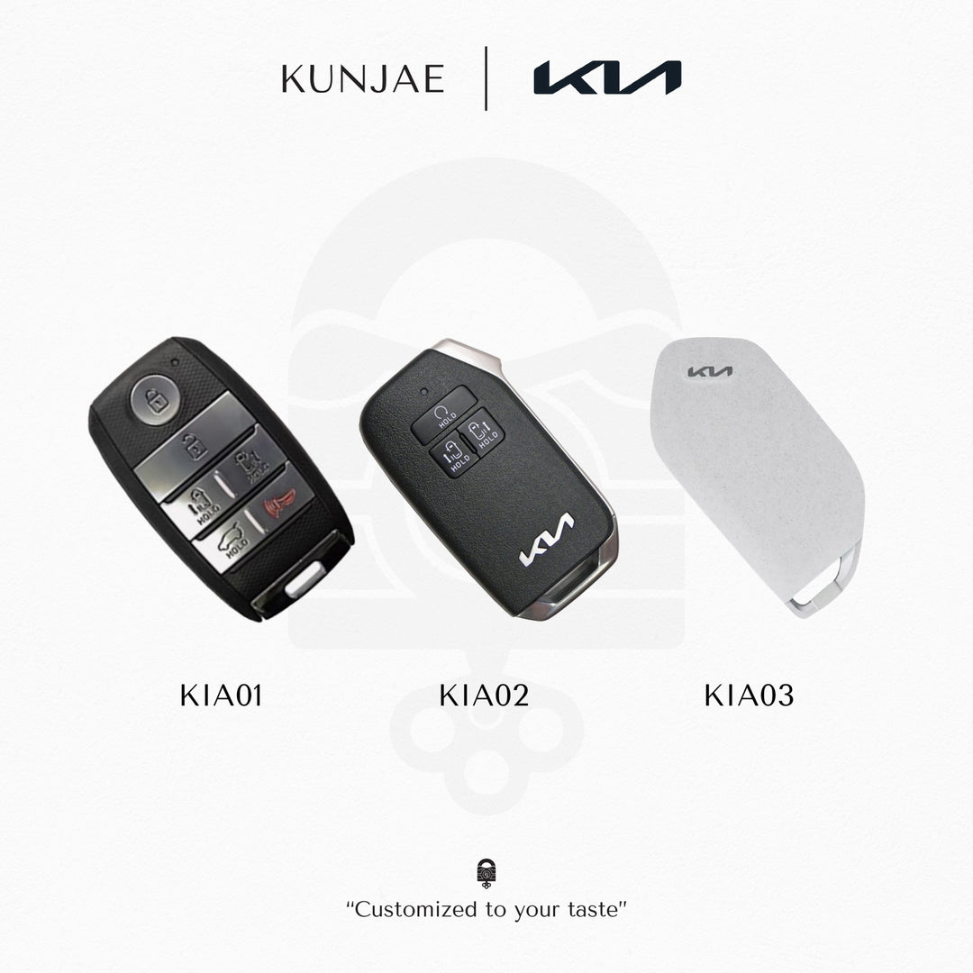 KIA Leather Car Key Case