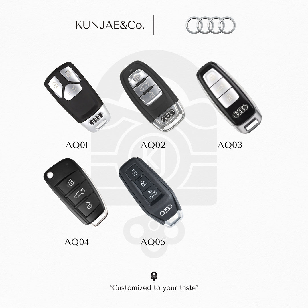 Audi Leather Car Key Case