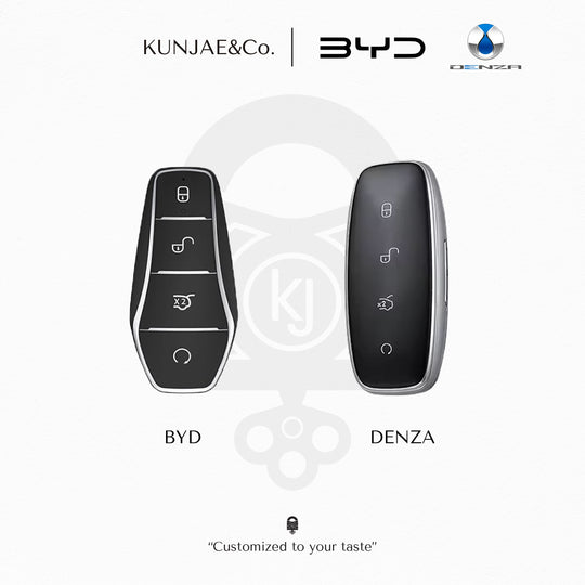 BYD Leather Car Key Case