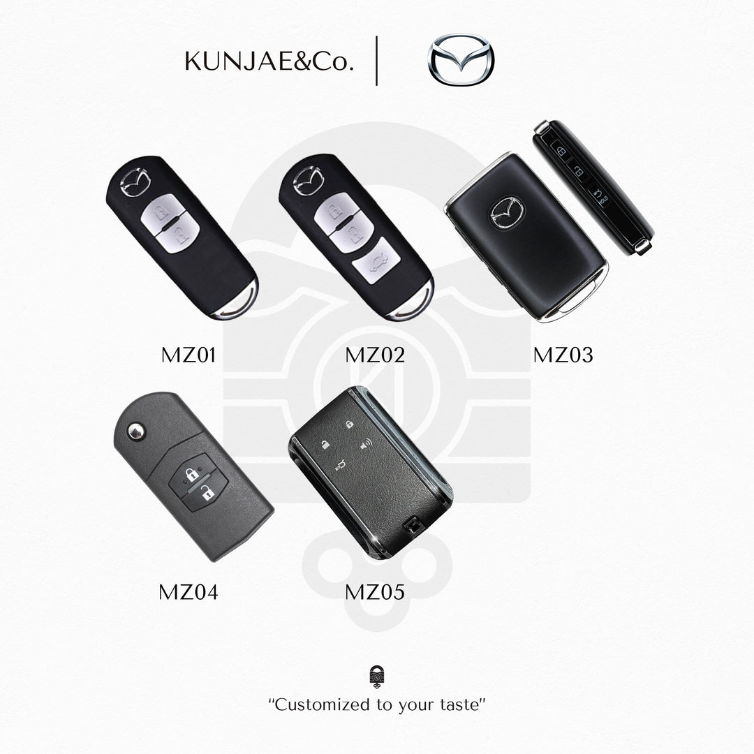 Mazda Leather Car Key Case
