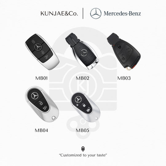Mercedes Benz Leather Car Key Case