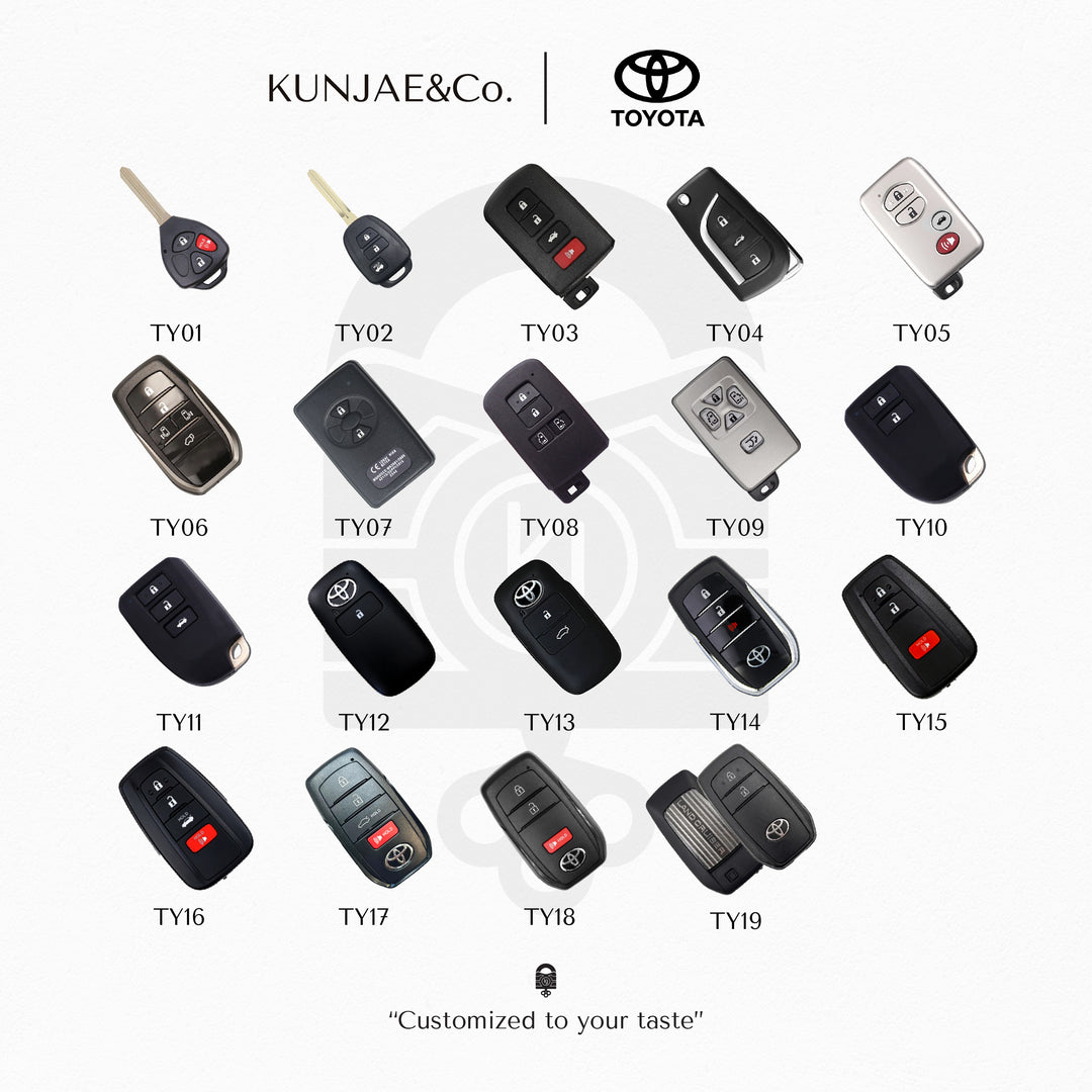 Toyota Leather Car Key Case