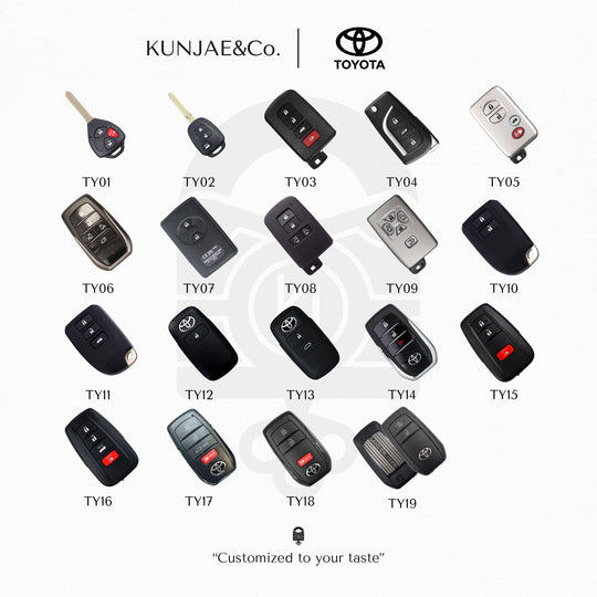 Toyota Leather Car Key Case