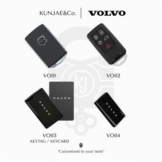Volvo Leather Car Key Case