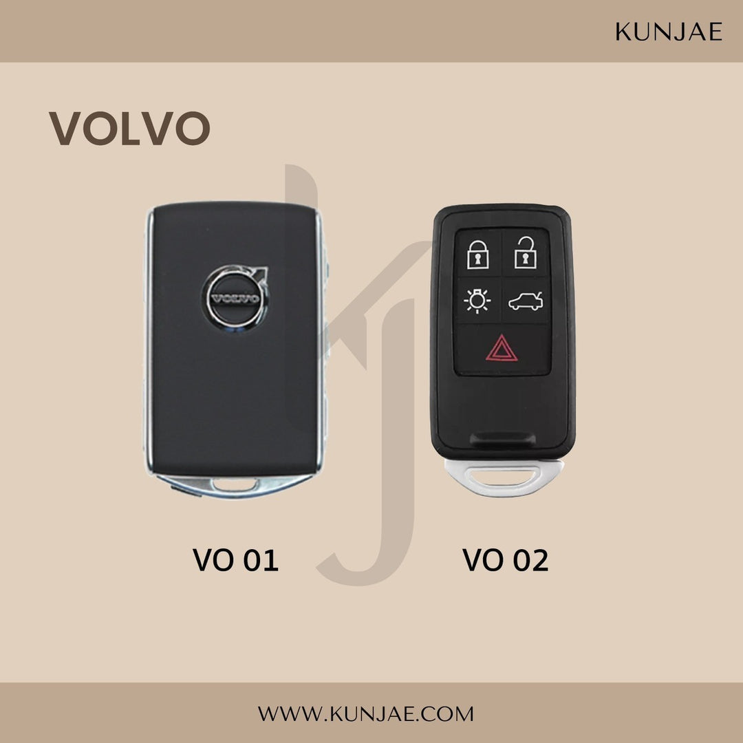 Volvo Leather Car Key Case