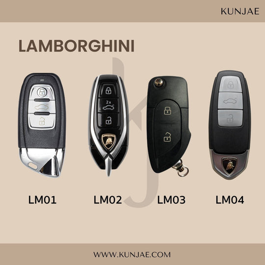 Lamborghini Leather Car Key Case