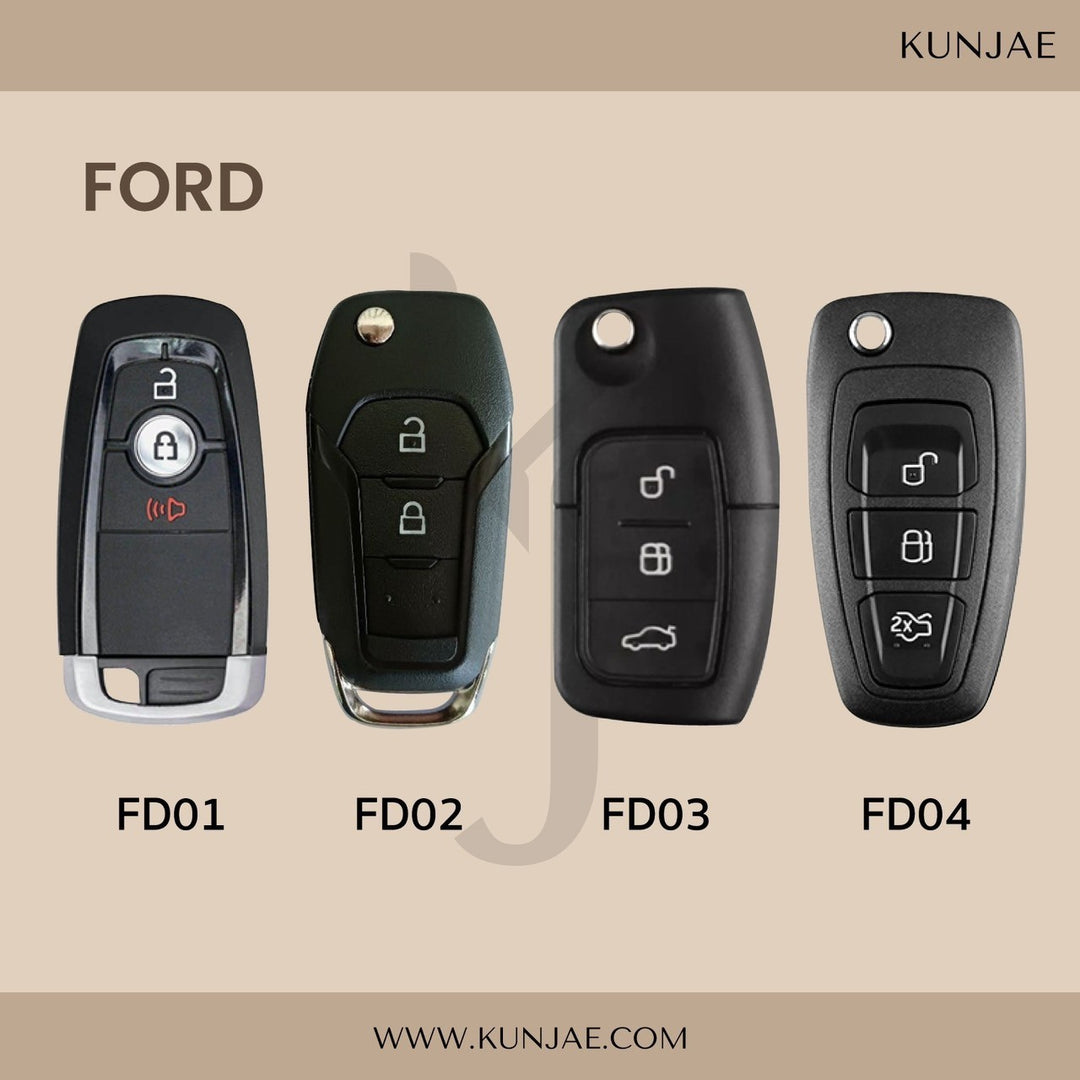 Ford Leather Car Key Case