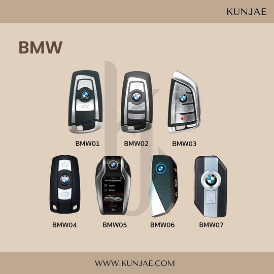 BMW Leather Car Key Case