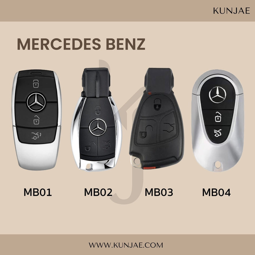 Mercedes Benz Leather Car Key Case