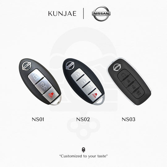 Nissan Leather Car Key Case