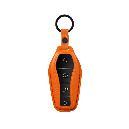 BYD Leather Car Key Case