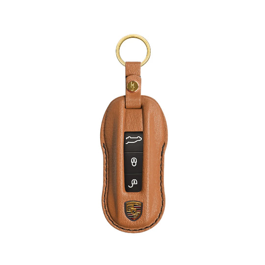 Porsche Leather Car Key Case