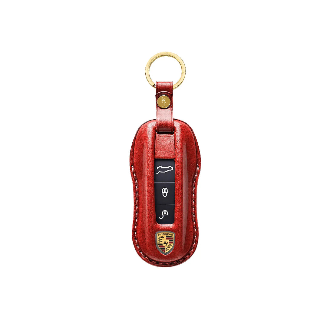 Porsche Leather Car Key Case