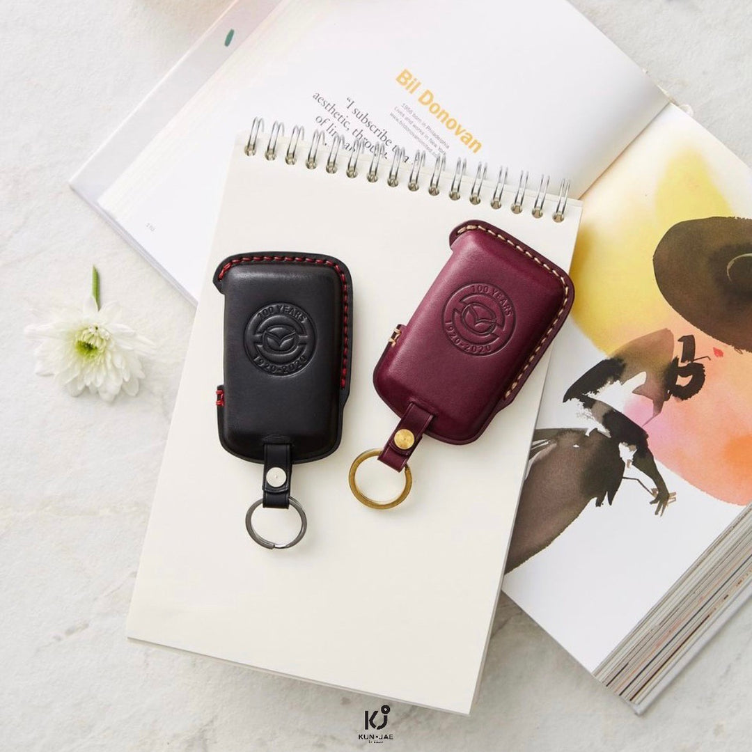 Mazda Leather Car Key Case – Kunjae Brand