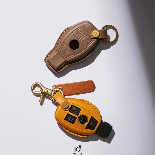 Mercedes Benz Leather Car Key Case