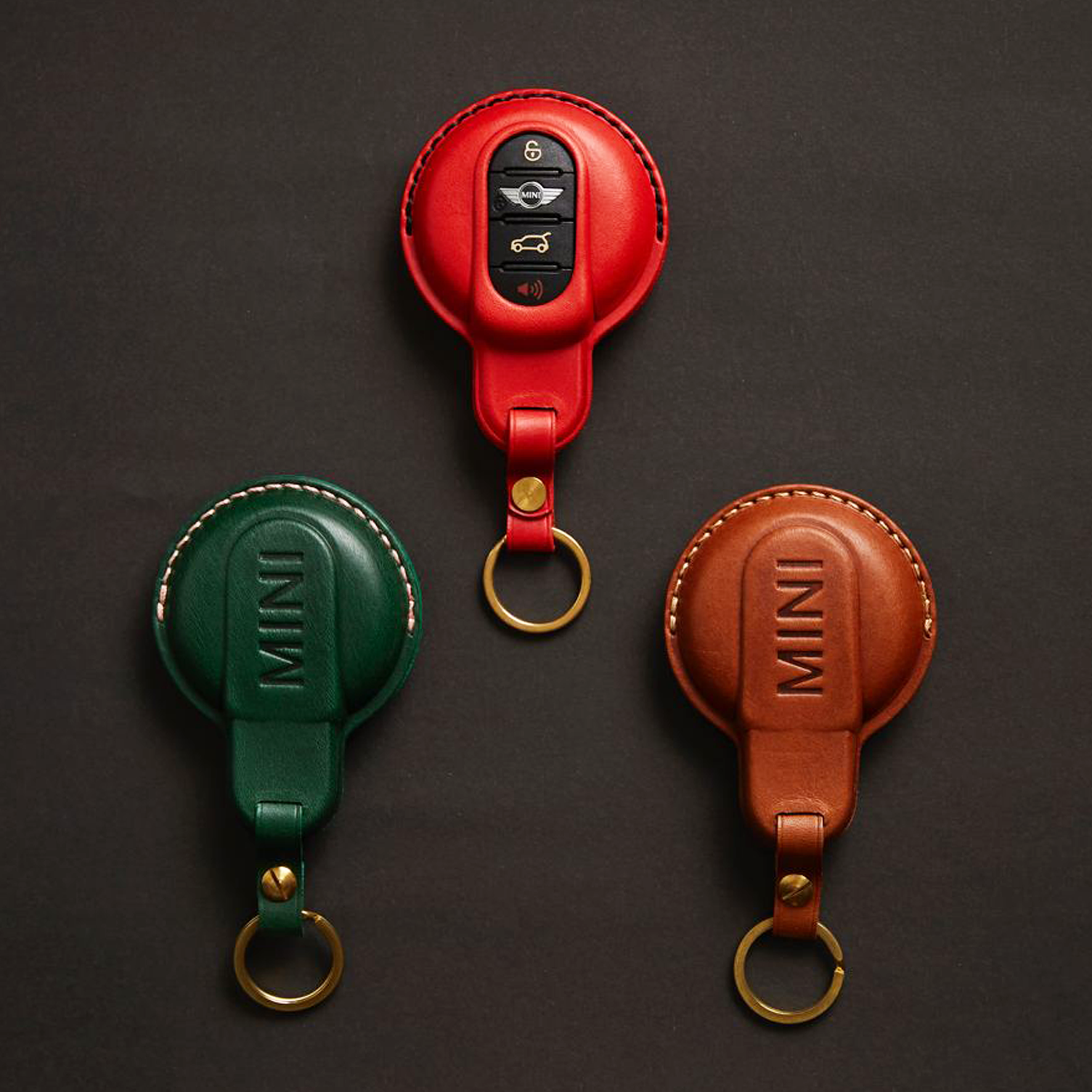 Mini Cooper Leather Car Key Case – Kunjae